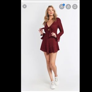 Long sleeve romper never been worn